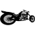 AŻUROWY OBRAZ ŚCIENNY MOTOCYKL MOTOR CHOPPER 3D