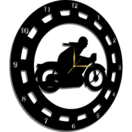 ZEGAR DLA MOTOCYKLISTY MOTOCYKL MOTOR