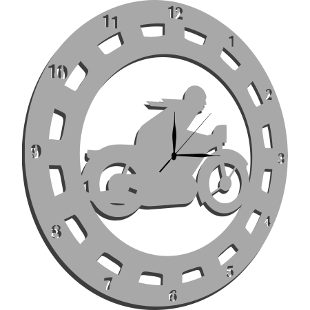 ZEGAR DLA MOTOCYKLISTY MOTOCYKL MOTOR