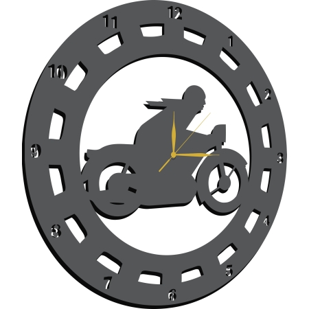 ZEGAR DLA MOTOCYKLISTY MOTOCYKL MOTOR
