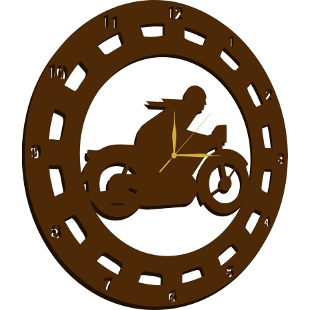 ZEGAR DLA MOTOCYKLISTY MOTOCYKL MOTOR