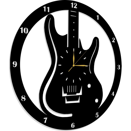 ZEGAR DLA GITARZYSTY MUZYKA