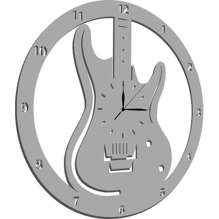 ZEGAR DLA GITARZYSTY MUZYKA