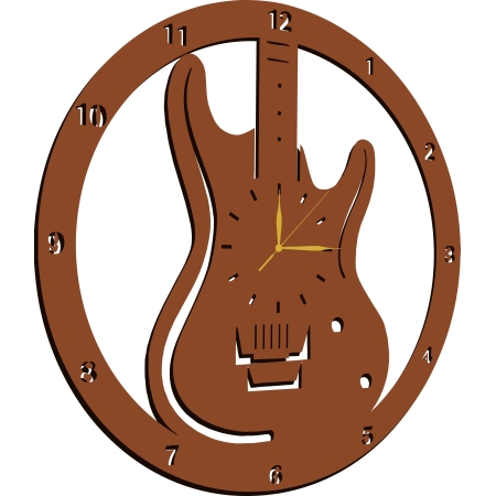 ZEGAR DLA GITARZYSTY MUZYKA