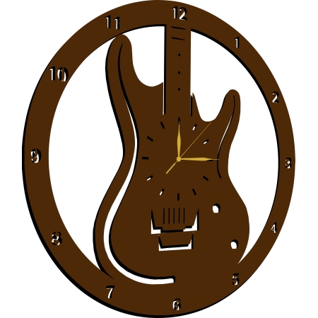 ZEGAR DLA GITARZYSTY MUZYKA