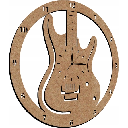 ZEGAR DLA GITARZYSTY MUZYKA