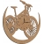 ZEGAR DLA ROWERZYSTY ROWER