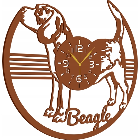 ZEGAR PIES BEAGLE BEAGIEL BIGIEL RASY PSÓW