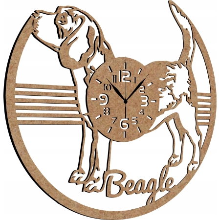 ZEGAR PIES BEAGLE BEAGIEL BIGIEL RASY PSÓW
