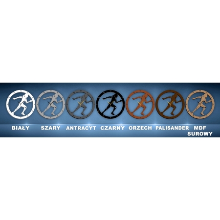 ZEGAR DLA FIZJOTERAPEUTY BIEGACZA LEKKOATLETY