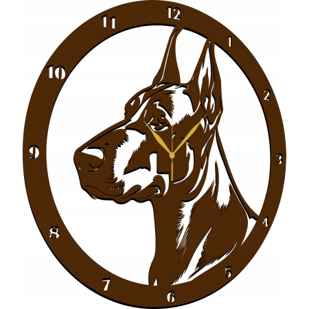 ZEGAR DOBERMAN