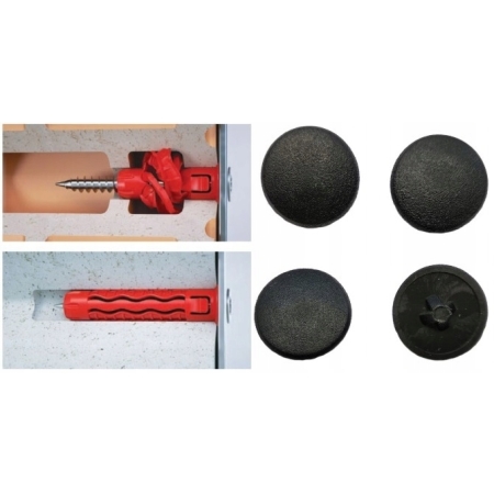 Wieszak dla szachisty na ubrania ścienny ażurowy duży czarny szachy preznet