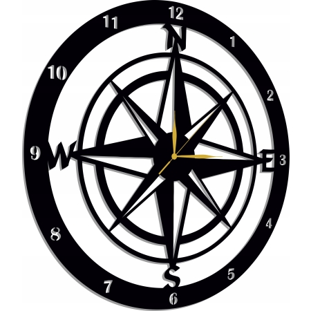 ZEGAR DLA PODRÓŻNIKA NSWE KIERUNKI ŚWIATA KOMPAS PREZENT