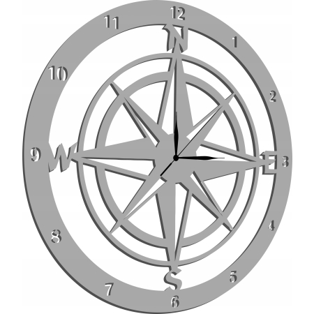 ZEGAR DLA PODRÓŻNIKA NSWE KIERUNKI ŚWIATA KOMPAS PREZENT