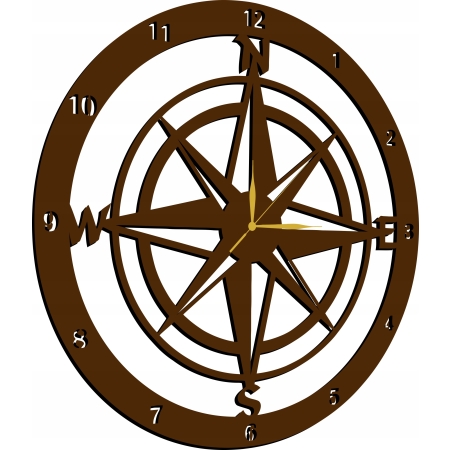 ZEGAR DLA PODRÓŻNIKA NSWE KIERUNKI ŚWIATA KOMPAS PREZENT