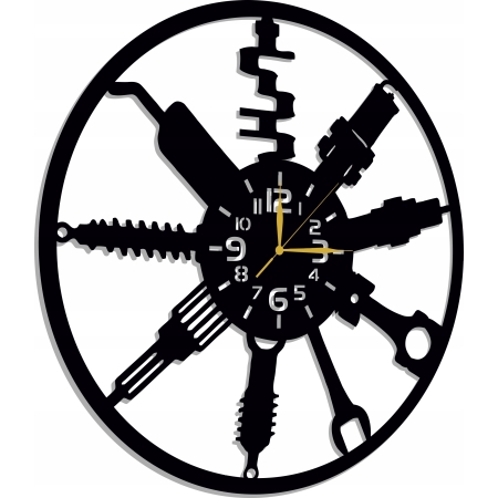 ZEGAR DLA MECHANIKA DO WARSZTATU GARAŻU DLA FANA MOTORYZACJI PREZENT