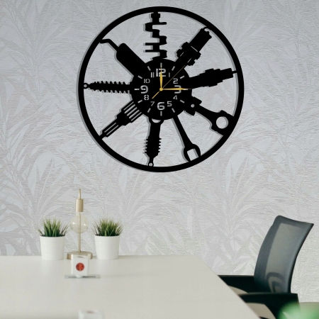 ZEGAR DLA MECHANIKA DO WARSZTATU GARAŻU DLA FANA MOTORYZACJI PREZENT