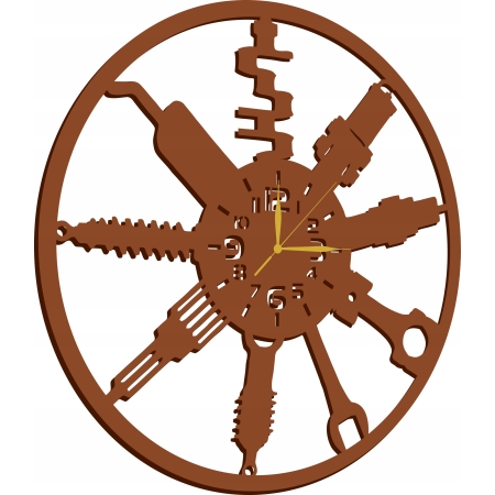 ZEGAR DLA MECHANIKA DO WARSZTATU GARAŻU DLA FANA MOTORYZACJI PREZENT