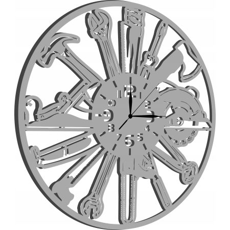 ZEGAR DLA STOLARZA CIEŚLI BUDOWLAŃCA PREZENT