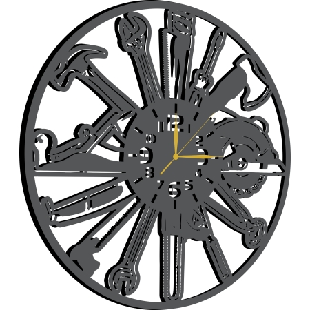 ZEGAR DLA STOLARZA CIEŚLI BUDOWLAŃCA PREZENT