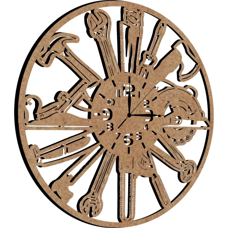 ZEGAR DLA STOLARZA CIEŚLI BUDOWLAŃCA PREZENT