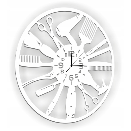 ZEGAR DLA FRYZJERA BARBERA STYLISTY DO SALONU FRYZJERSKIEGO PREZENT