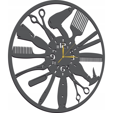 ZEGAR DLA FRYZJERA BARBERA STYLISTY DO SALONU FRYZJERSKIEGO PREZENT