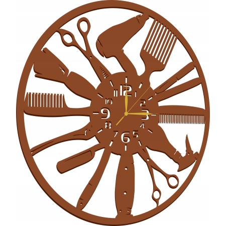 ZEGAR DLA FRYZJERA BARBERA STYLISTY DO SALONU FRYZJERSKIEGO PREZENT