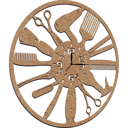ZEGAR DLA FRYZJERA BARBERA STYLISTY DO SALONU FRYZJERSKIEGO PREZENT