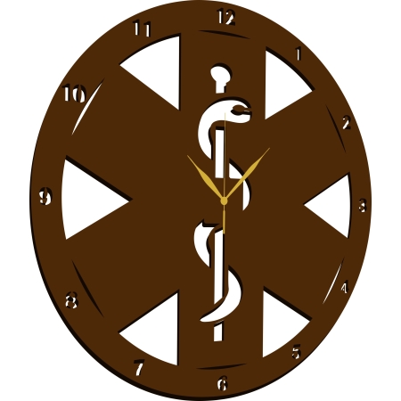 ZEGAR ŚCIENNY DLA LEKARZA PIELĘGNIARKI RATOWNIKA FARMACEUTY PREZENT