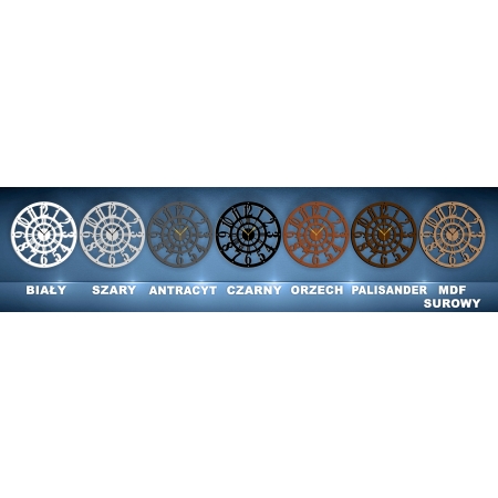 ZEGAR ŚCIENNY ZEGAR NA ŚCIANĘ DUŻY ZEGAR AŻUROWY KLASYCZNY DUŻE CYFRY