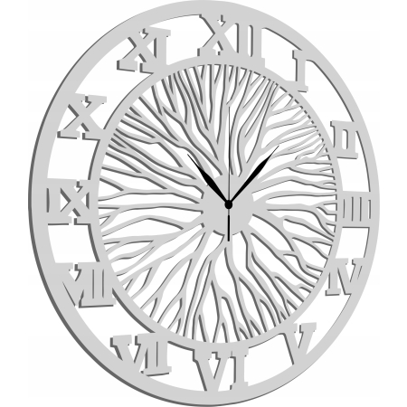 ZEGAR ŚCIENNY ZEGAR NA ŚCIANĘ nowoczesny AŻUROWY KLASYCZNY DUŻE CYFRY