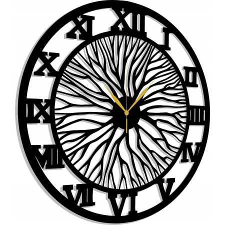 ZEGAR ŚCIENNY ZEGAR NA ŚCIANĘ nowoczesny AŻUROWY KLASYCZNY DUŻE CYFRY
