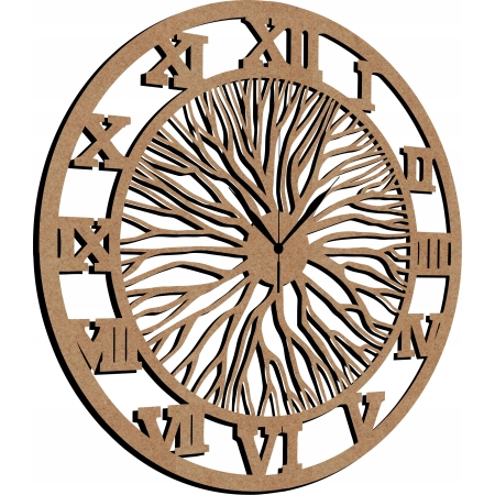 ZEGAR ŚCIENNY ZEGAR NA ŚCIANĘ nowoczesny AŻUROWY KLASYCZNY DUŻE CYFRY