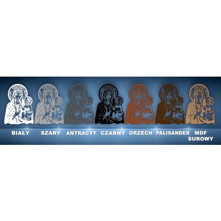 Obraz ścienny dekoracja MATKA BOSKA CZĘSTOCHOWSKA  MARYJA