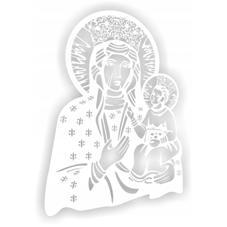 Obraz ścienny dekoracja MATKA BOSKA CZĘSTOCHOWSKA  MARYJA