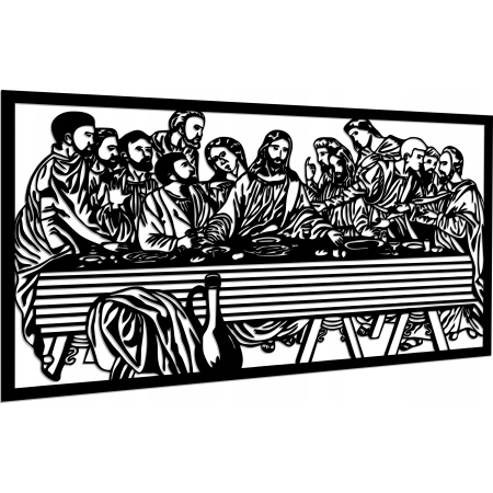 Obraz ścienny dekoracja OSTATNIA WIECZERZA  dewocjonalia