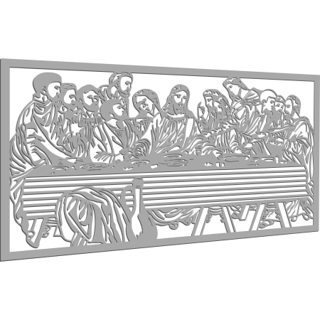 Obraz ścienny dekoracja OSTATNIA WIECZERZA  dewocjonalia