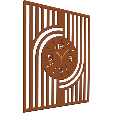 DUŻY NOWOCZESNY ZEGAR ŚCIENNY DO SALONU DO KUCHNI LOFT MINIMALIZM