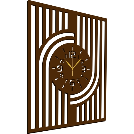 DUŻY NOWOCZESNY ZEGAR ŚCIENNY DO SALONU DO KUCHNI LOFT MINIMALIZM