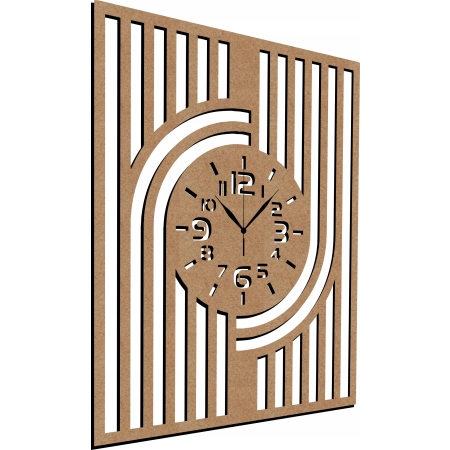 DUŻY NOWOCZESNY ZEGAR ŚCIENNY DO SALONU DO KUCHNI LOFT MINIMALIZM