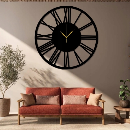 ZEGAR ŚCIENNY NOWOCZESNY DO SALONU DO KUCHNI LOFT BOHO stylowy prezent