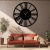 ZEGAR ŚCIENNY NOWOCZESNY DO SALONU DO KUCHNI LOFT BOHO stylowy prezent