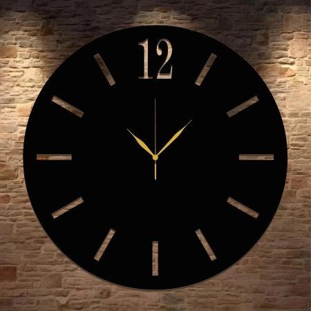 ZEGAR ŚCIENNY NOWOCZESNY DO SALONU DO KUCHNI LOFT BOHO minimalistyczny