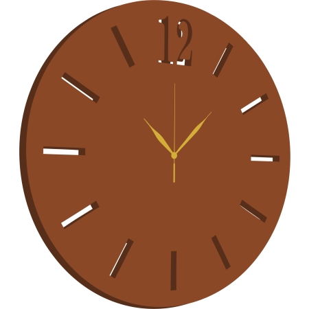 ZEGAR ŚCIENNY NOWOCZESNY DO SALONU DO KUCHNI LOFT BOHO minimalistyczny