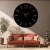 ZEGAR ŚCIENNY NOWOCZESNY DO SALONU DO KUCHNI LOFT BOHO minimalistyczny
