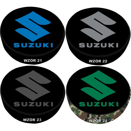 POKROWIEC NA KOŁO ZAPASOWE SUZUKI 36 WZORÓW EKO