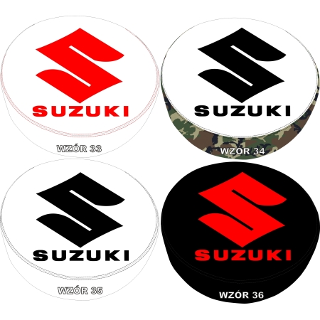 POKROWIEC NA KOŁO ZAPASOWE SUZUKI 36 WZORÓW EKO