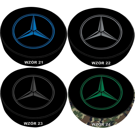 POKROWIEC NA KOŁO ZAPASOWE MERCEDES 36 WZORÓW