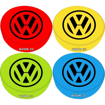 POKROWIEC NA KOŁO ZAPASOWE VOLKSWAGEN 36 WZORÓW